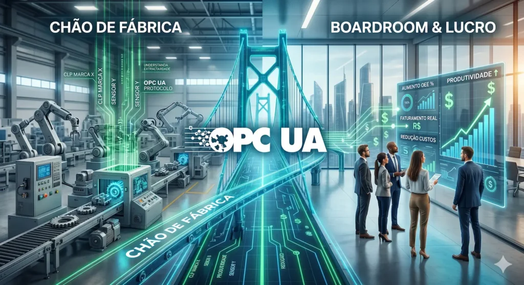 OPC UA: O Elo Perdido entre o Chão de Fábrica e a Lucratividade no  Boardroom